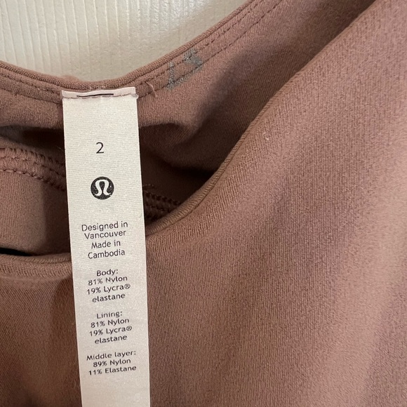 Lululemon 🍋 Align Tank Top in Cacao Size 2 - Picture 5 of 7